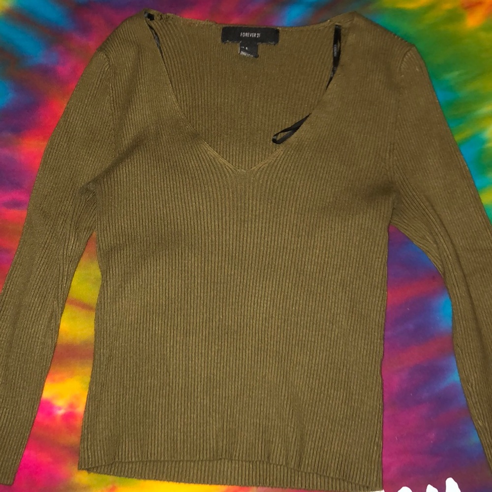 Forever 21 crop sweater